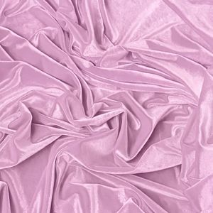 Luxury Modern Light Onion Velvet Fabric Solid Plain 100% Polyester Medium Weight Woven Material Wedding Dresses Home Curtain - Product Image 1
