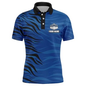 Top Sale Men's <b>Bowling</b> Short Sleeve Polo Shirt Fashion <b>Bowling</b> Printed Summer Polo Shirts Quick Dry for Man - Product Image 1