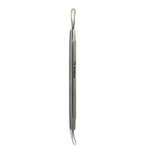 Lot de 2 extracteurs professionnels de comédons, outils d'extraction des points noirs, de l'acné, des boutons et des imperfections des pores, en acier inoxydable pour le soin du visage - Product Image 4