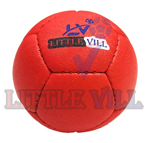 ลูกบอคชีเดี่ยว สีแดง ขาว น้ำเงิน น้ำหนัก 275 กรัม ต่อลูก ผลิตโดย LITTLE VILL INDUSTRIES ทำจากหนังสังเคราะห์ ทนทาน เย็บด้วยมือ เหมาะสำหรับการแข่งขันพาราลิมปิกในร่ม - Product Image 6