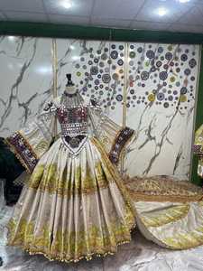 Robes afghanes ethniques tribales Banjara vintage pour femmes, best-sellers 2026, avec taille naturelle, fermetures éclair et dentelle, robes de mariée - Product Image 4