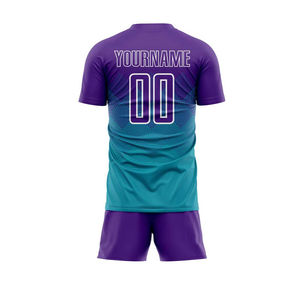 Uniformes de Fútbol Personalizados OEM, Proveedor de Ropa Deportiva para Equipos de Fútbol, Conjunto de Uniforme de Fútbol Personalizado OEM, Ropa de Entrenamiento de Fútbol - Product Image 3