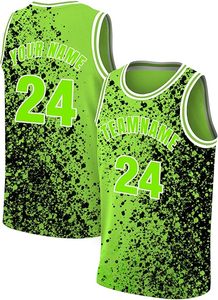 Custom Team Wear Double Sided Reversible Basketball Jersey Plus Size Printed Sportswear Adults Summer Quick Dry Shirts - Product Image 4
