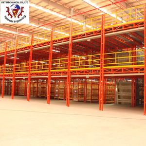 Mezzanine Floor Racking System Designed to <b>Maximize</b> Vertical Storage Space with Strong Structure and Flexible Warehouse Layout - Product Image 3