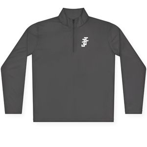Pull léger à col montant et fermeture éclair pour homme, manches longues, logo personnalisé, vêtements de sport de performance pour le golf et l'entraînement, vente en gros - Product Image 1