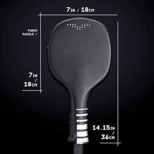 Almohadillas de entrenamiento personalizadas para MMA, fitness, taekwondo, boxeo, doble palmeta para pies, de PU duradero, AMIZING INDUSTRIES - Product Image 6
