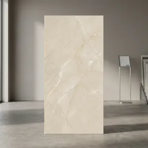 Carreaux de porcelaine brillants 600x1200mm, surface unie, adhésifs, carreaux de sol et de mur de qualité supérieure pour les intérieurs modernes, les hôtels, les appartements - Product Image 1