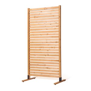 Pannello Divisorio in Legno da Esterno 91 cm L x 193 cm H, Schermo Privacy Autoportante per Arredo Patio - Product Image 1