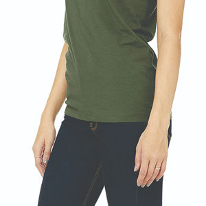 Camiseta Personalizada para Mujer, Corte Holgado, Ecológica, Manga Corta, Algodón Suave, Informal, para Uso Diario - Product Image 5