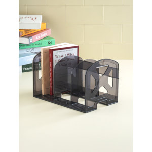 Librerie e librerie moderne trasparenti a 3 contenitori neri - Product Image 1