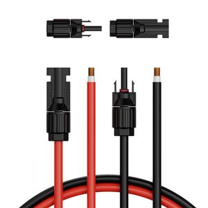 Cavo di Prolunga per Pannello Solare 20FT 10AWG con Connettori Impermeabili Femmina/Maschio, Cavo PV 6mm2, Prodotti Correlati al Solare - Product Image 3