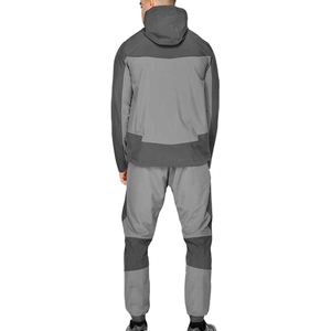 Nouvelle Collection Survêtement Sportif Hiver Coupe-Vent à Capuche Respirant Séchage Rapide 100% Coton Coupe Ample Homme Décontracté Uni - Product Image 5