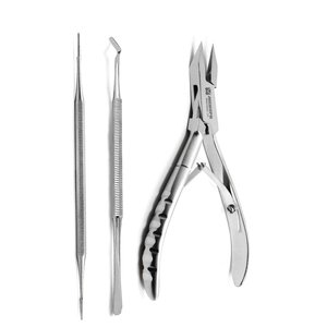 Kit de chirurgie des ongles d'orteils, coupe-ongles incarnés, lime à ongles, extracteur, outils de manucure et pédicure pour le soin des ongles - Product Image 1