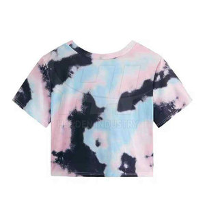 Casual Style Women <b>Crop</b> <b>Top</b> T-Shirt Simple Plain Comfortable Wear Women <b>Crop</b> <b>Top</b> T-Shirt Soft Everyday Stylish Fit - Product Image 2