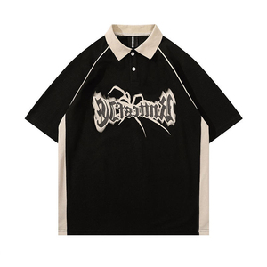 Camiseta Unisex de Lona Sólida, Transpirable, Estilo Gótico, Calidad Americana de Lujo para Hombre - Product Image 2