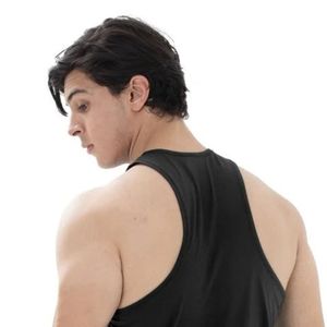 เสื้อกล้ามออกกำลังกายสีดำสำหรับผู้ชาย แบรนด์ Black Speed Tank เหมาะสำหรับการฝึกซ้อมและเล่นกีฬา - Product Image 4