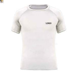 เสื้อยืดคอกลมแขนสั้นผ้าฝ้าย 200 กรัมสำหรับผู้ชาย เสื้อยืดคอกลมโอเวอร์ไซส์สำหรับผู้ชาย รับสกรีนโลโก้ - Product Image 3