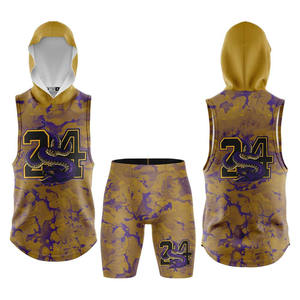 2025 High Quality <b>Compression</b> Polyester Sleeveless 7-on-7 Football Uniforms Breathable Plus Size Customizable All Seasons UV - Product Image 1