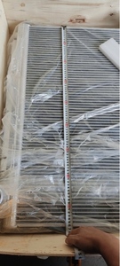 หม้อน้ำมันไฮดรอลิก 29MT แกนอะลูมิเนียม สำหรับรถขุด CAT330C หม้อน้ำหล่อเย็นน้ำมัน 2 ชั้น 1014x883x135 - Product Image 2