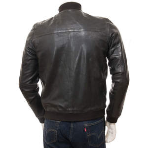 Chaqueta de Cuero para Hombre, Estilo Urbano, con Tacto Suave y Cómodo, Impermeable y Resistente al Viento, para Viajes por la Ciudad, con Opción de Logotipo Frontal - Product Image 2