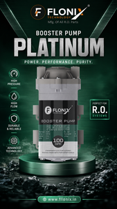 Bomba de Refuerzo RO FLONIX Platinum de 100 GPD, Bomba de Agua de Alta Presión de 24V CC para Purificador de Agua Doméstico de Ósmosis Inversa - Product Image 2