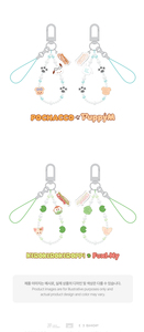 Stray Kids PHONE <b>BEADS</b> STRAP-SKZOO X SANRIO CHARACTERS Children's Pop Music Paper & <b>Plastic</b> Korean Keyring - Product Image 5