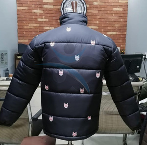 ORCAFITS Chaquetas Acolchadas de Nueva Llegada, Chaqueta de Invierno de Alta Calidad con Patrón de Zorro Bordado, Cuello Alto, Resistente al Viento, Informal - Product Image 2