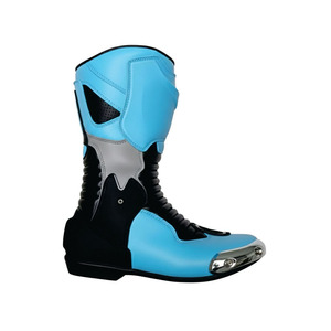Chaussures de moto en cuir respirantes pour hommes, les plus vendues, personnalisables, couleur unique, haute qualité, pour le marché en gros - Product Image 3