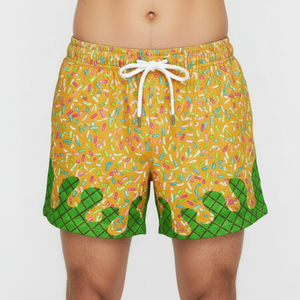 Pantalones Cortos Deportivos para Hombre de Tela Oxford de Poliéster Relajada, Secado Rápido, Transpirables, Impermeables, para Verano, Movimiento sin Esfuerzo - Product Image 1