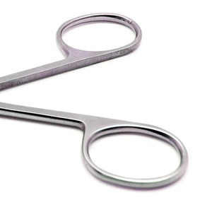 Tijeras manuales para iris con certificación CE, curvas y rectas, de acero inoxidable reutilizable, Super Cut T.C Insert, tijeras quirúrgicas de precisión. - Product Image 6