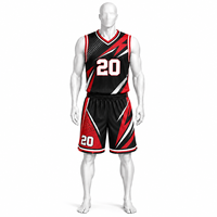 Vente en gros de shorts de basket-ball pour hommes grande taille personnalisés, impression par sublimation, numéros, uniforme sans manches