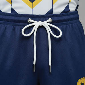 Uniforme de Fútbol para Adultos de Alta Calidad, Ligero, 100% Poliéster, con Rayas y Apliques, Camiseta y Pantalones Cortos de Fútbol - Product Image 4