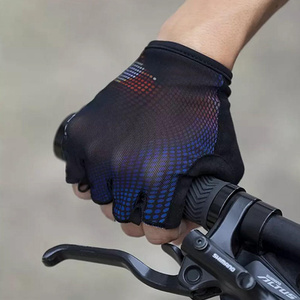 Gants de cyclisme mi-doigts pour hommes, antidérapants, absorbant les chocs, pour le VTT, la gym et les sports de plein air - Product Image 3