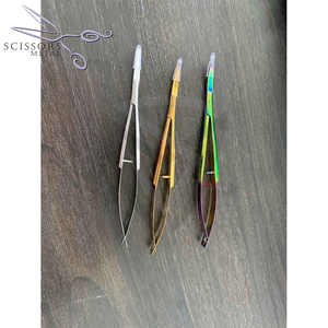 Ciseaux à ressort professionnels sur mesure en acier inoxydable de haute qualité, instruments de beauté pour les ongles, lame incurvée durable et tranchante - Product Image 4