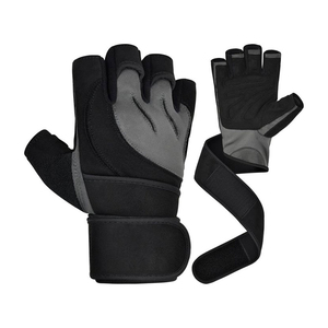 Gants de musculation pour la gym et l'entraînement, à demi-doigts, avec sangle de poignet réglable et séchage rapide - Product Image 6