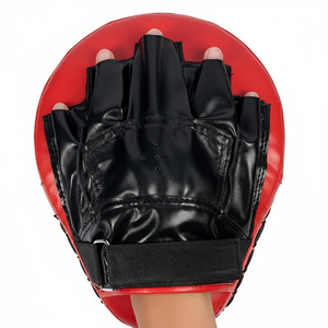 Almohadillas de entrenamiento de piel sintética para hombre con agarre ergonómico - Product Image 1