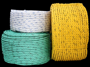 Corde en polypropylène torsadée à 3 brins, flexible et fiable, résistante aux UV, pour applications marines et d'emballage industriel - Product Image 6