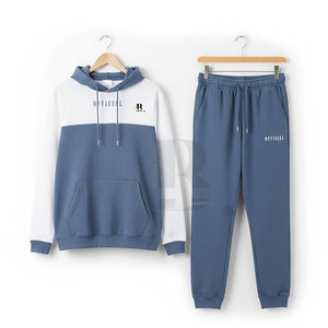 Ensemble de survêtement polaire moderne et décontracté 100 % coton pour homme – Haut chaud et pantalon de jogging pour le quotidien et les sports d'hiver - Product Image 4