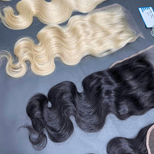 ผมเวียดนามแท้ 100% แบบ Body Wave Lace Closure หลายสี ผมมนุษย์ธรรมชาติจากผู้ผลิต - Product Image 4