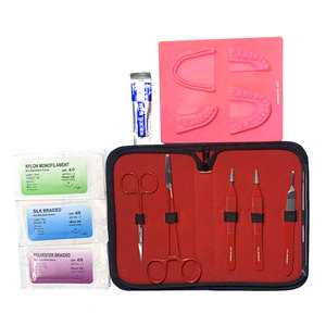 Kit de Sutura Dental Quirúrgica, Kit Completo de Práctica de Sutura, Instrumentos Quirúrgicos, Suministros Médicos, Equipo Dental - Product Image 1