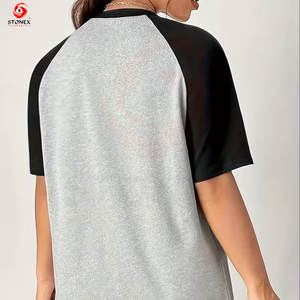 Camisetas Casuales de Verano para Mujer, con Colores Personalizados, Tallas Personalizadas, Alta Calidad, Manga Corta, Corte Regular - Product Image 4