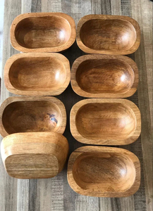 Tazón de Madera Pulida de Diseño Clásico ArtisanVibe para Regalos Empresariales y Diversas Creaciones Culinarias para Sopa - Product Image 6