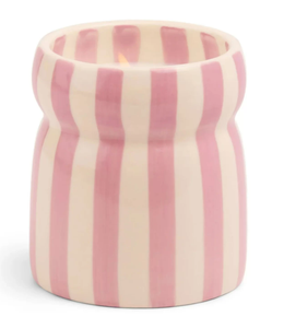 Recipientes de Cerámica Personalizados para Velas al por Mayor, Frascos para Velas con Rayas - Product Image 3