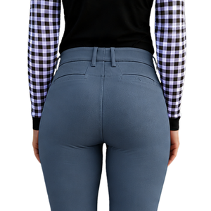 Pantalon d'équitation pour femme vert olive, taille haute, extensible, avec passants de ceinture, pour la compétition et l'entraînement, vêtements de sport - Product Image 5