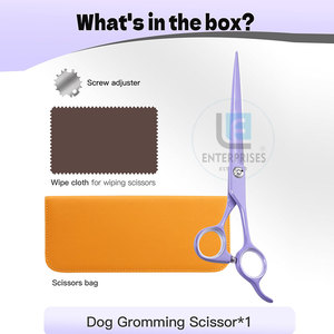 Ciseaux de toilettage pour animaux de compagnie en acier inoxydable réutilisables de haute qualité, durables, écologiques et faciles à utiliser - Product Image 5