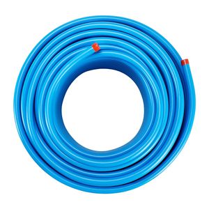 3/4 ''X 200FT Blue Shop Système de tuyauterie d'air Kit de ligne de compresseur d'air HDPE/aluminium - Product Image 1
