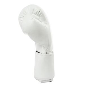 Custom Made White Model Fly Boxing Gloves Adjustable Wrist Straps Non Slip Hand Grips Gloves 100% Genuine Leather & Adult Gloves - Product Image 2