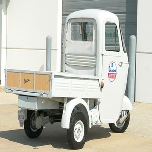 Precio al por mayor: Triciclo Piaggio Food Van, estación móvil de café diseñada para emprendedores que buscan negocios móviles. - Product Image 3