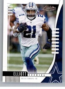 Tarjeta Coleccionable de Ezekiel Elliott del Equipo de Fútbol Americano de los Dallas NFL, Edición 2018 - Product Image 3