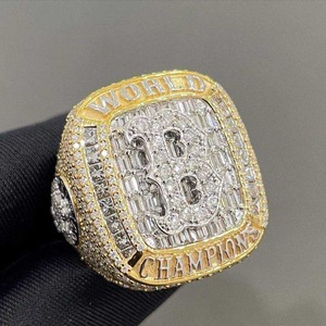Hot Selling VVS Moissanite 925 Sterling Cut <b>Ring</b> Yellow Gold Plated Engagement Gift Wedding <b>Ring</b> for Men Women Diamond Test <b>Fine</b> - Product Image 2